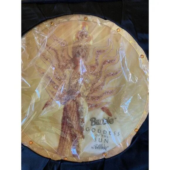 Barbie Collectibles Limited Porcelain Plate Goddess Sun Moon ENESCO Bob Mackie - Picture 2 of 7